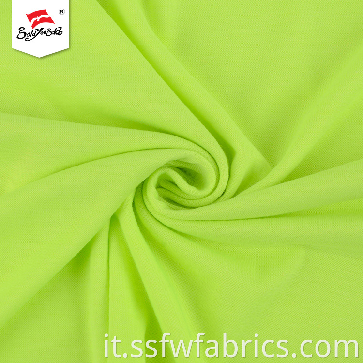 Vibrant Green Single Jersey Fabric